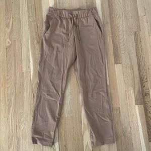 Lululemon Stretch High-Rise Pant 7/8 Length Tan